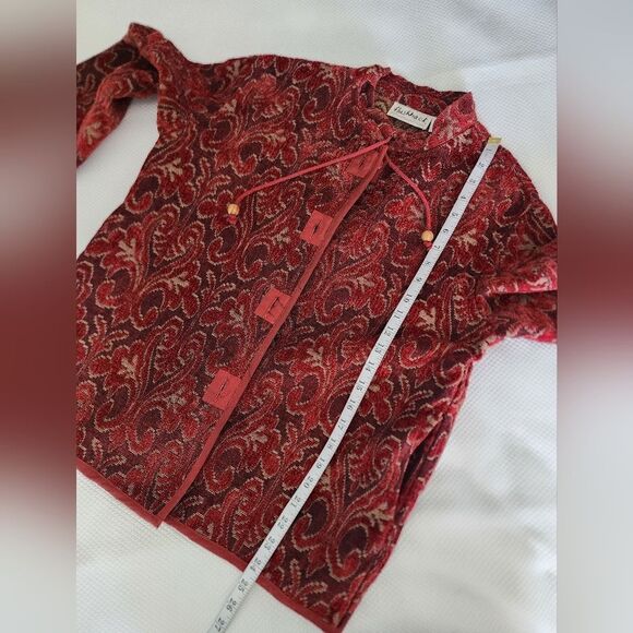 Flashback Jacket western Tapestry Red Patterned - Picture 12 of 15